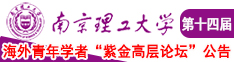 惠女插B视频南京理工大学第十四届海外青年学者紫金论坛诚邀海内外英才！